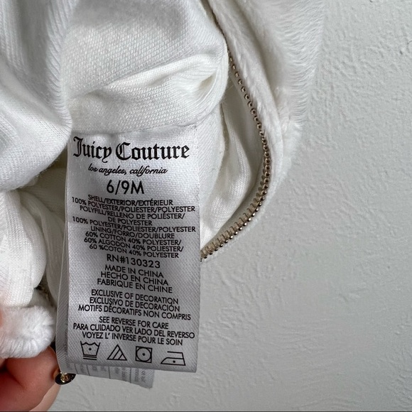Juicy Couture Bunting Suit size 6-9 months - Picture 13 of 13